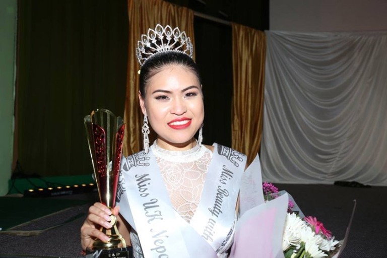 Tenisha Rana crowned Miss UK Nepal-2016
